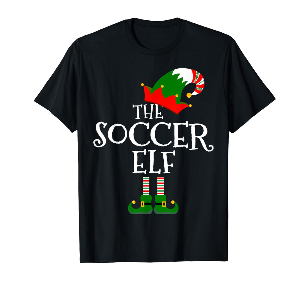Funny Soccer Elf Matching Family T-Shirt - Streetwear Style for Adults