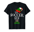 Funny Soccer Elf Matching Family T-Shirt - Streetwear Style for Adults