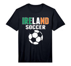Proud Ireland Soccer Fans Jersey T-Shirt - Unique Graphic for Adults