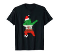 Soccer Dabbing Polar Bear Hat Lights Iran T-Shirt - Trendy Graphic Unisex