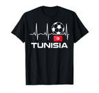 Tunisia Soccer Jersey Tunisian T-Shirt - Novelty Apparel for Adults
