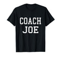 Coach Joe Custom Football Soccer T-Shirt - Casual Everyday Wear Men Women