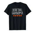Basketball Grandma Sports Black Short T-Shirt - Custom Art Print Unisex