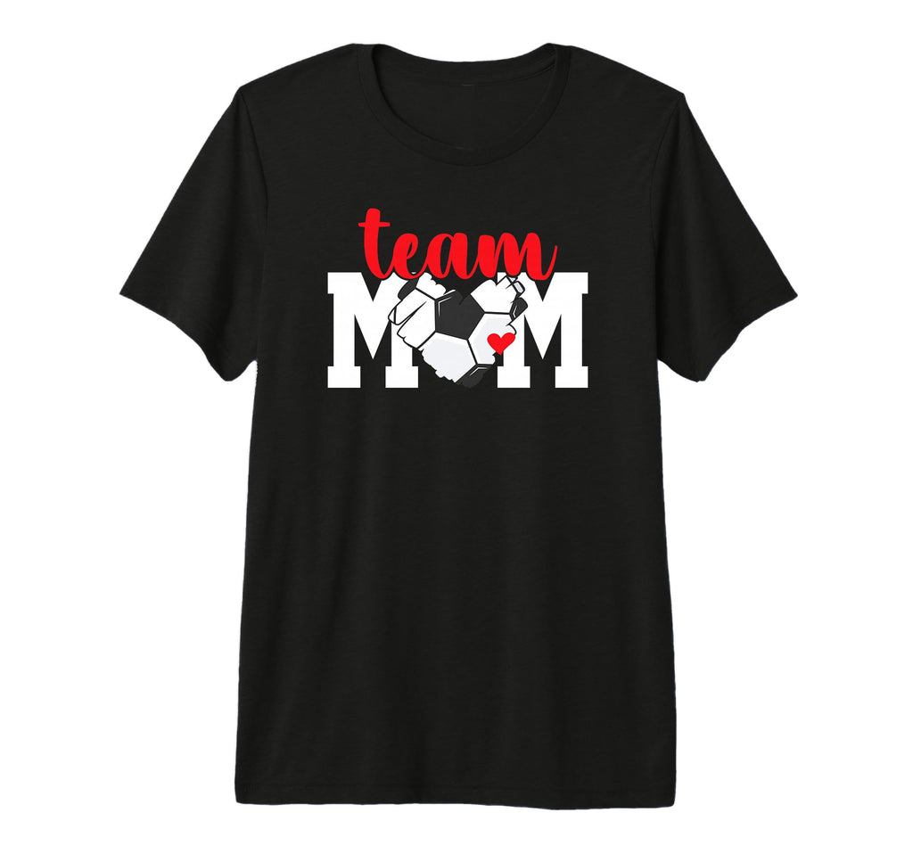 Soccer Team Mom Appreciation Soccer Team T-Shirt - Custom Art Print Unisex