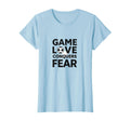 Game Love Conquers Fear Soccer Motivation T-Shirt - Streetwear Style Unisex