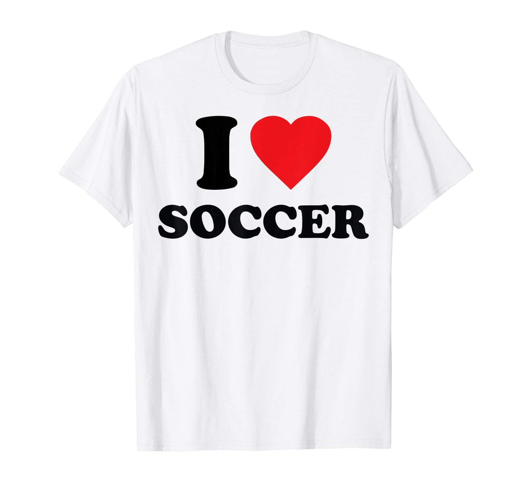I Love Soccer T-Shirt - Aesthetic Graphic Unisex