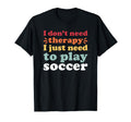 Soccer Player I Love Soccer And T-Shirt - Custom Art Print for Adults