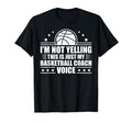 Basketball Coach Basketball Coaching T-Shirt - Aesthetic Graphic Unisex