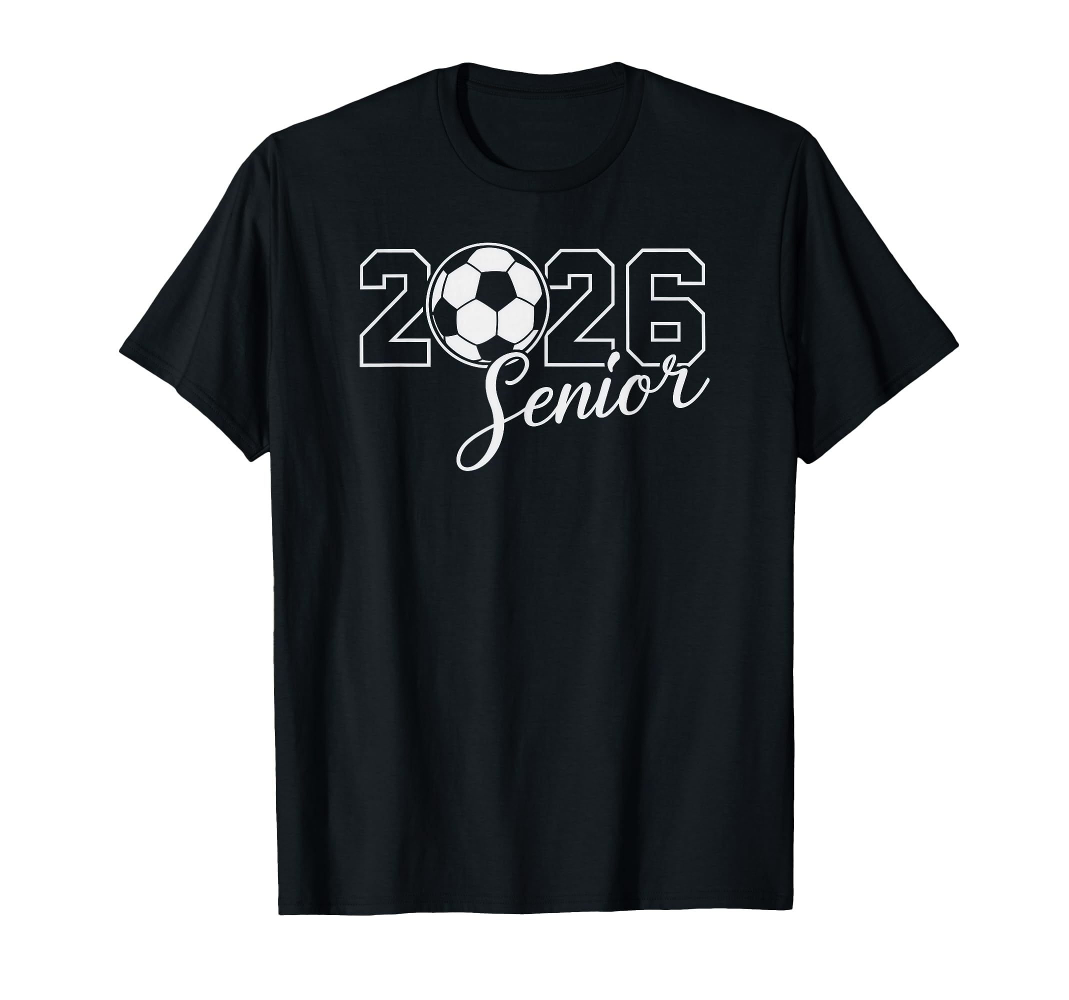 Senior 2026 Soccer Mom High School T-Shirt - Casual Everyday Wear Unisex