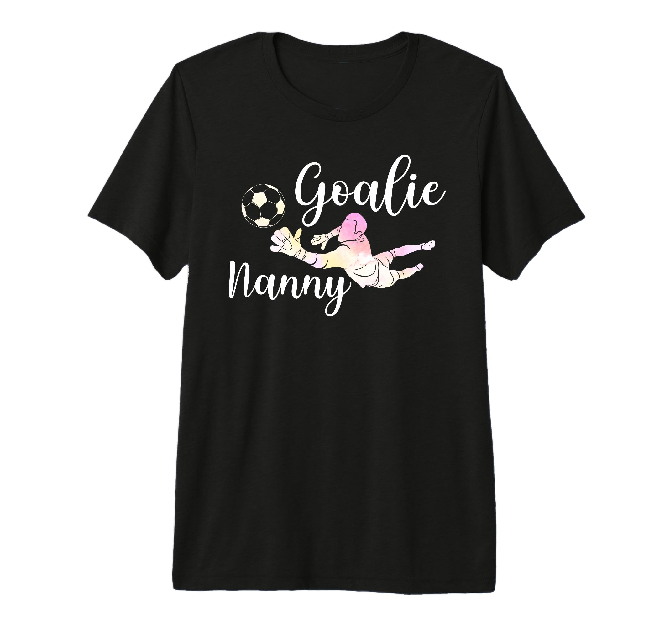 Soccer Goalie Nanny Soccer Keeper T-Shirt - Minimalist Print for Adults