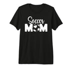 Soccer Mom Soccer Player Mom T-Shirt - Casual Everyday Wear for Adults