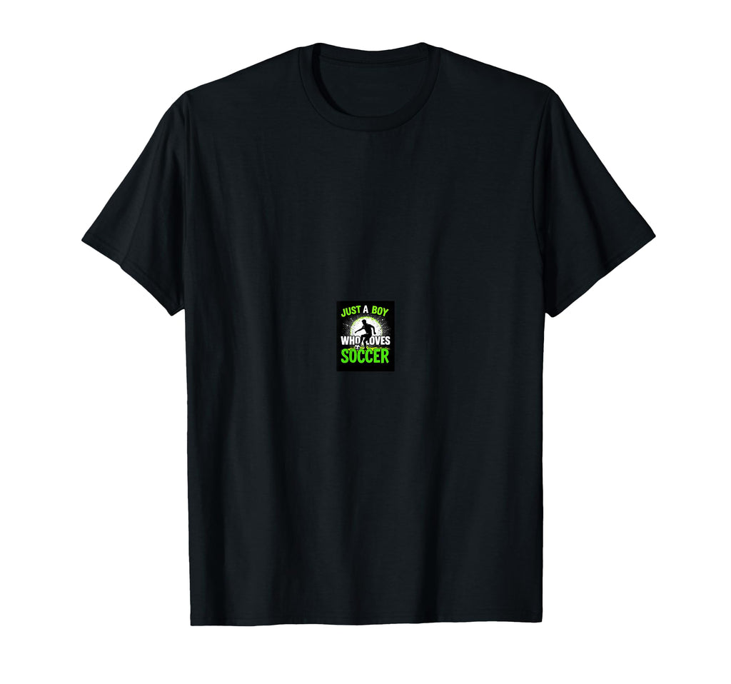 Just Who Loves Soccer Lover T-Shirt - Aesthetic Graphic Unisex