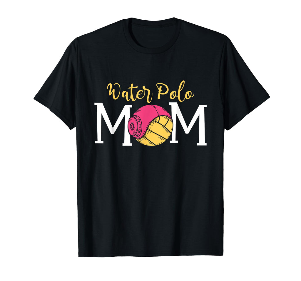 Water Polo Mom Goalie Coach Beach T-Shirt - Novelty Apparel for Adults