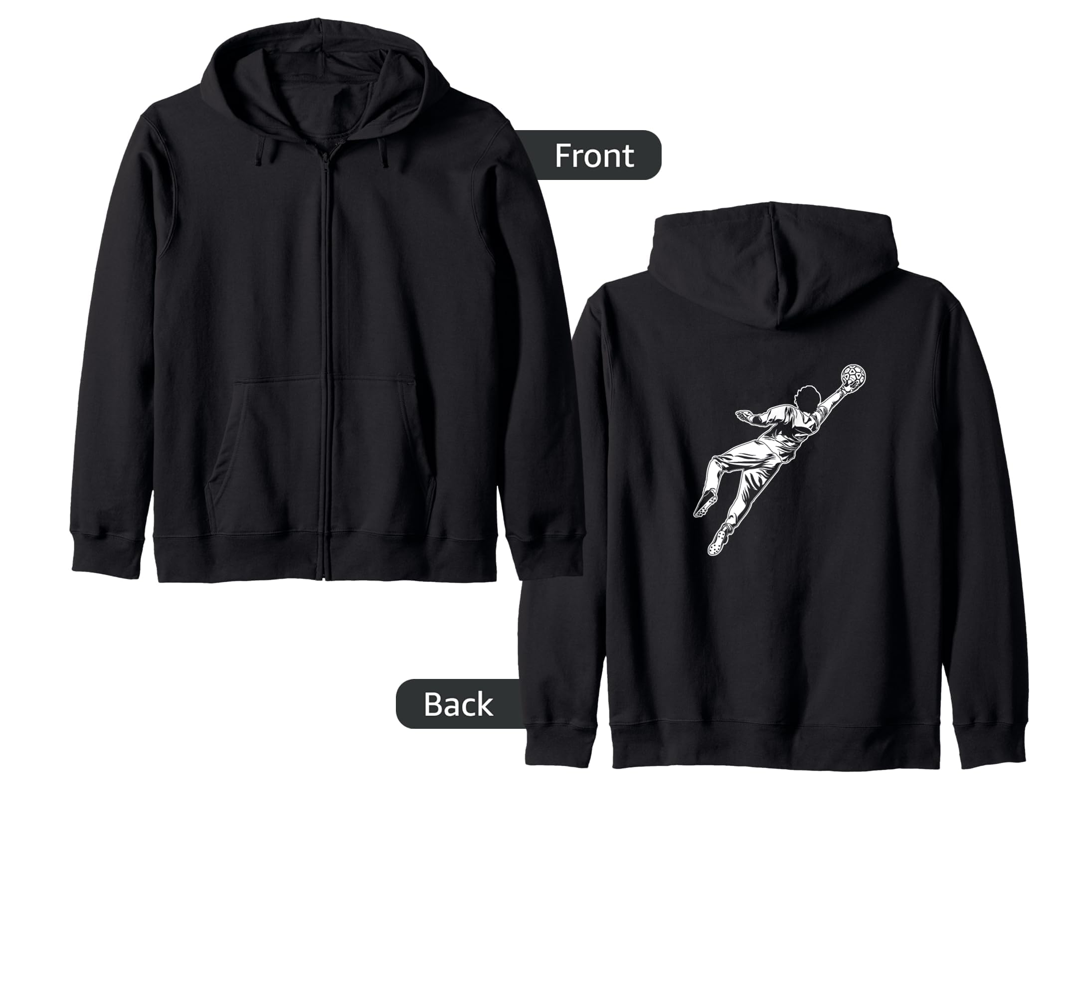 Soccer Soccer Lover Sweatshirt - Minimalist Print Men Women