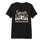 Soccer Mom I Only Raise Ballers Mom T-Shirt - Trendy Graphic for Adults