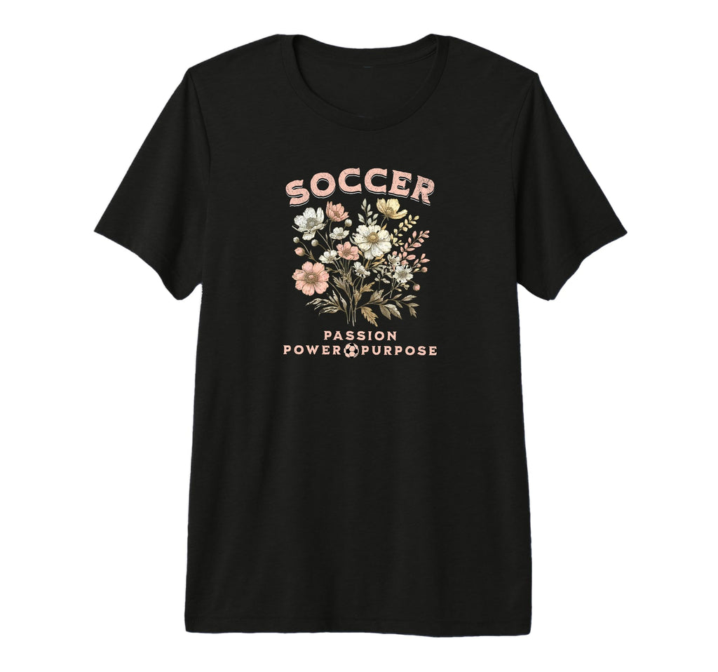 Soccer Coach Senior Night Tri Blend T-Shirt - Aesthetic Graphic for Adults