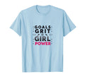 Goals Grit Power Soccer T-Shirt - Streetwear Style for Adults