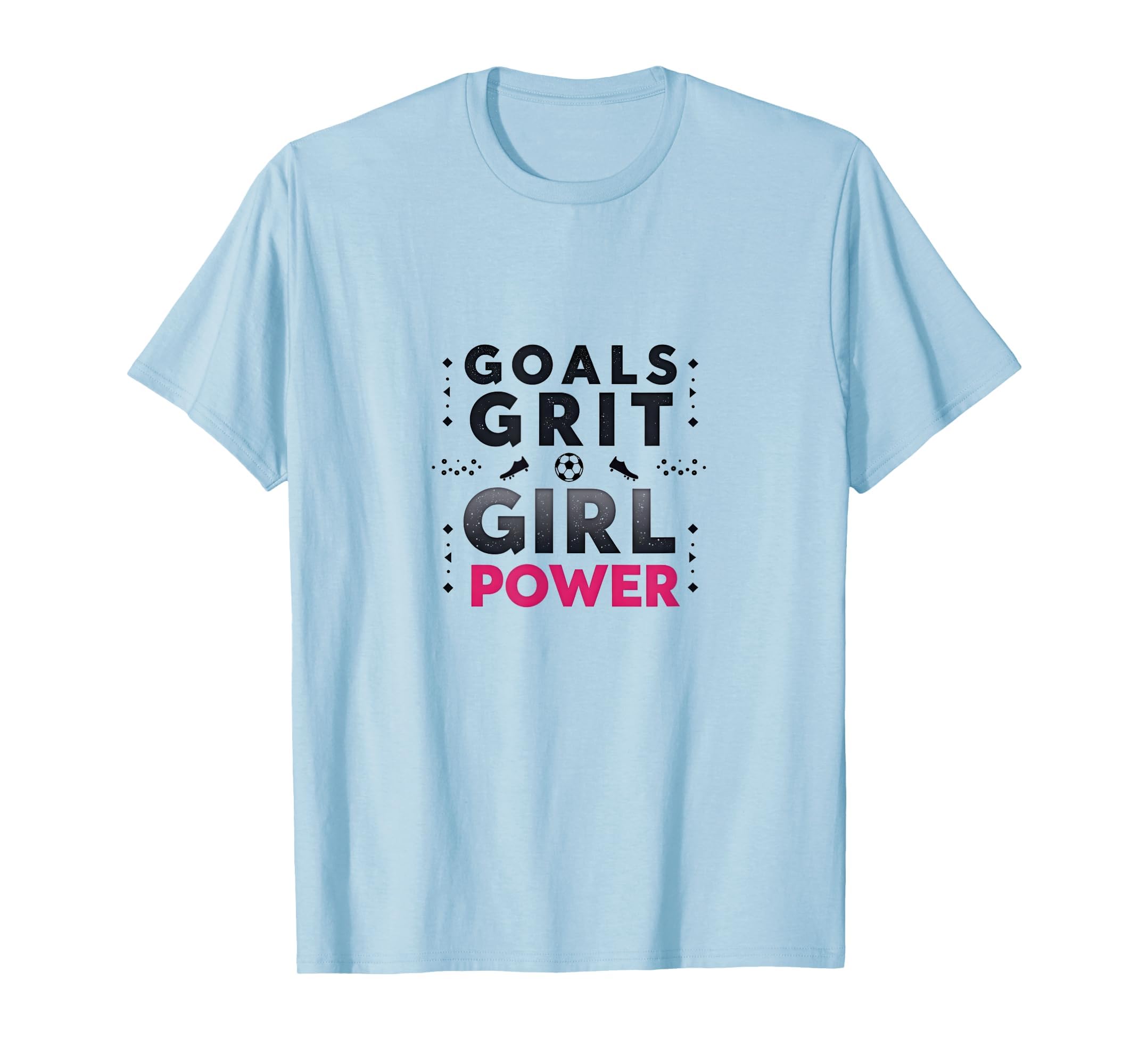 Goals Grit Power Soccer T-Shirt - Streetwear Style for Adults