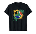 Soccer Ball Flag South Africa T-Shirt - Aesthetic Graphic Men Women