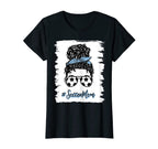 Womens Proud Soccer Mom Mama Ball T-Shirt - Casual Everyday Wear Unisex