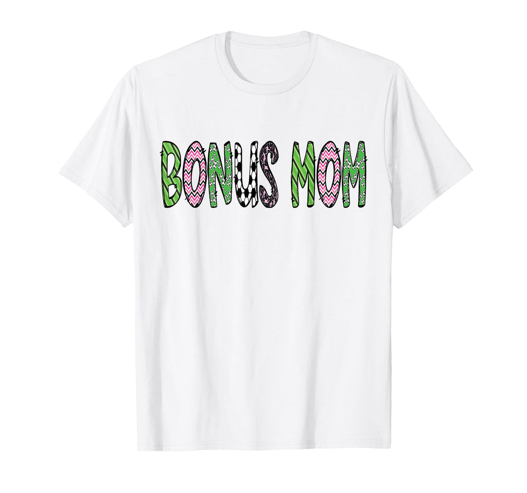Soccer Bonus Mom Funny Soccer T-Shirt - Casual Everyday Wear Unisex