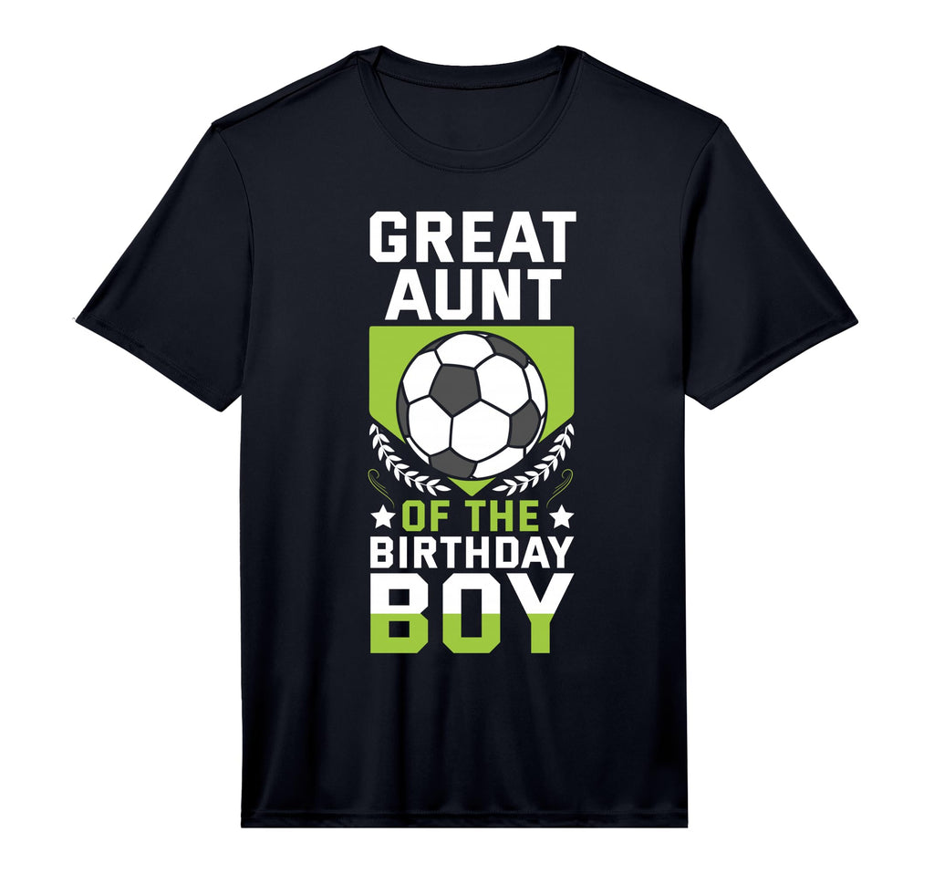 Great Aunt Birthday Soccer Player T-Shirt - Streetwear Style for Adults