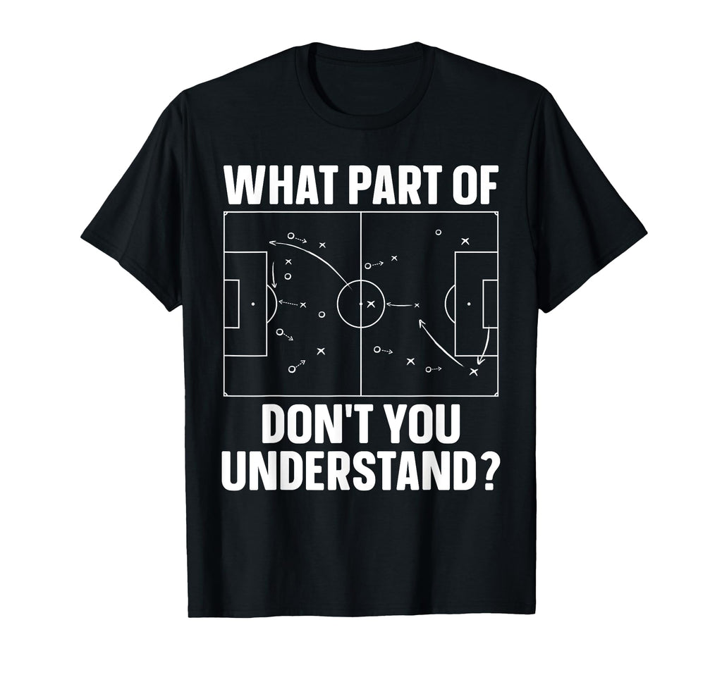 Soccer Art Football Sport Soccer Coach T-Shirt - Trendy Graphic for Adults