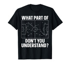 Soccer Art Football Sport Soccer Coach T-Shirt - Trendy Graphic for Adults
