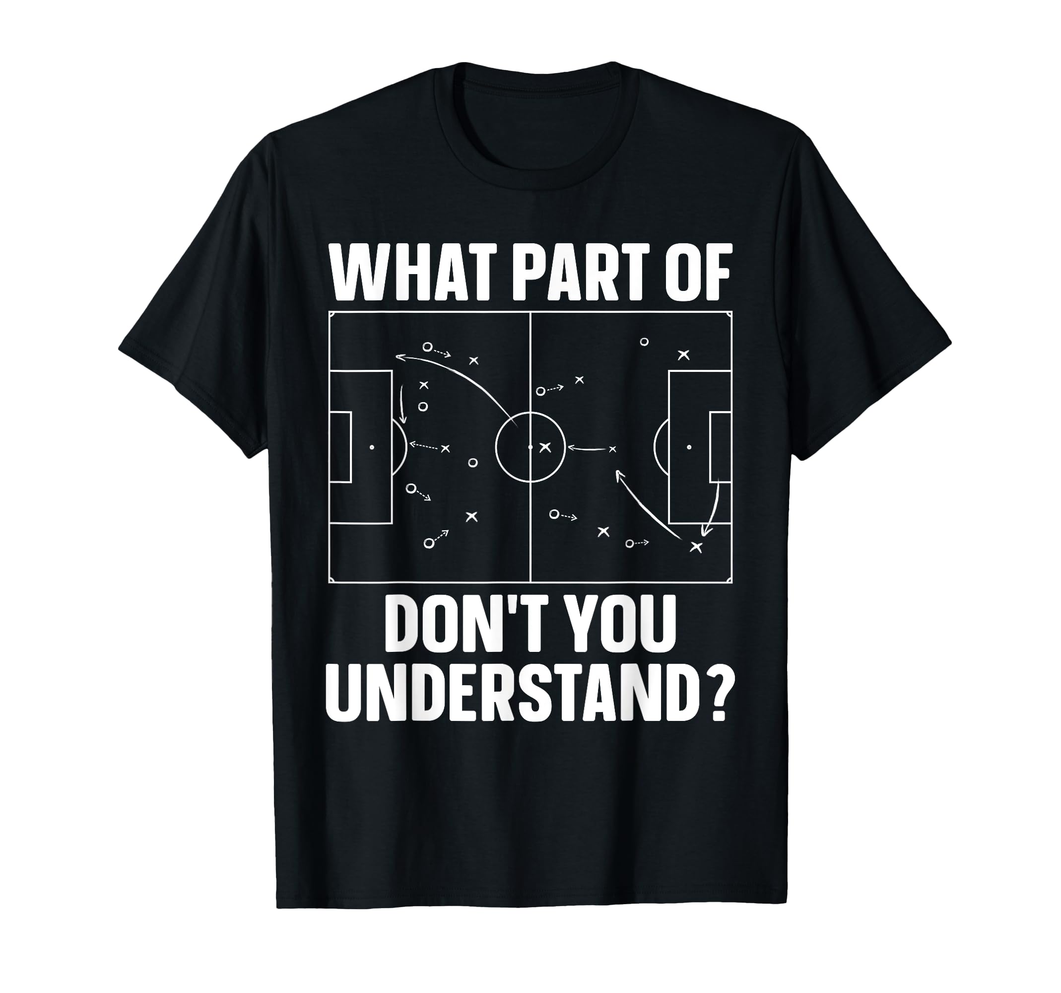 Soccer Art Football Sport Soccer Coach T-Shirt - Trendy Graphic for Adults