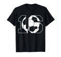 16Th Birthday Soccer Player T-Shirt - Fun Novelty Design Men Women
