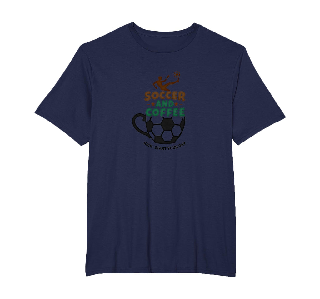 Soccer Mom Soccer And Coffee Kick Sweatshirt - Custom Art Print Men Women