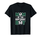 Soccer Mom Birthday Party Family Matching T-Shirt - Graphic Print Men Women