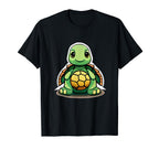 Ute Turtle Goalie Soccers Slow And T-Shirt - Novelty Apparel for Adults