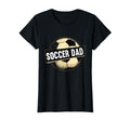 Football Soccer Dad Goalie Goaltender T-Shirt - Trendy Graphic Men Women