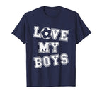 Love My Soccer Dad And Soccer Mom T-Shirt - Streetwear Style for Adults