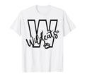 Wildcats School Sports Fan Team Spirit T-Shirt - Streetwear Style Unisex