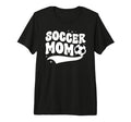Soccer Mom Soccer Player Mother Groovy T-Shirt - Novelty Apparel Unisex