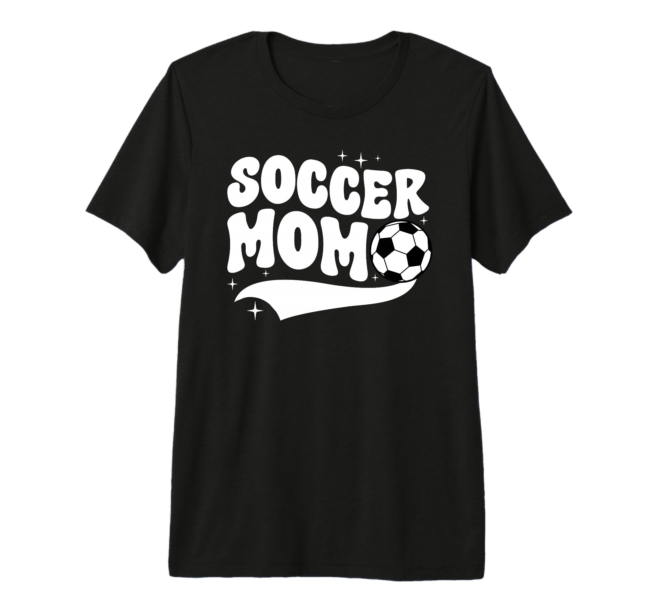 Soccer Mom Soccer Player Mother Groovy T-Shirt - Novelty Apparel Unisex