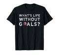 American Flag Soccer Ball Sport Whats Life T-Shirt - Trendy Graphic Unisex