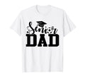 Proud Senior Dad Class 2023 Graduate Senior Hoodie - Graphic Print Unisex