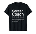 Soccer Coach Soccer Coach Gifts Head T-Shirt - Streetwear Style Men Women