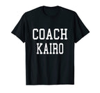 Coach Kairo Custom Football Soccer T-Shirt - Streetwear Style Men Women