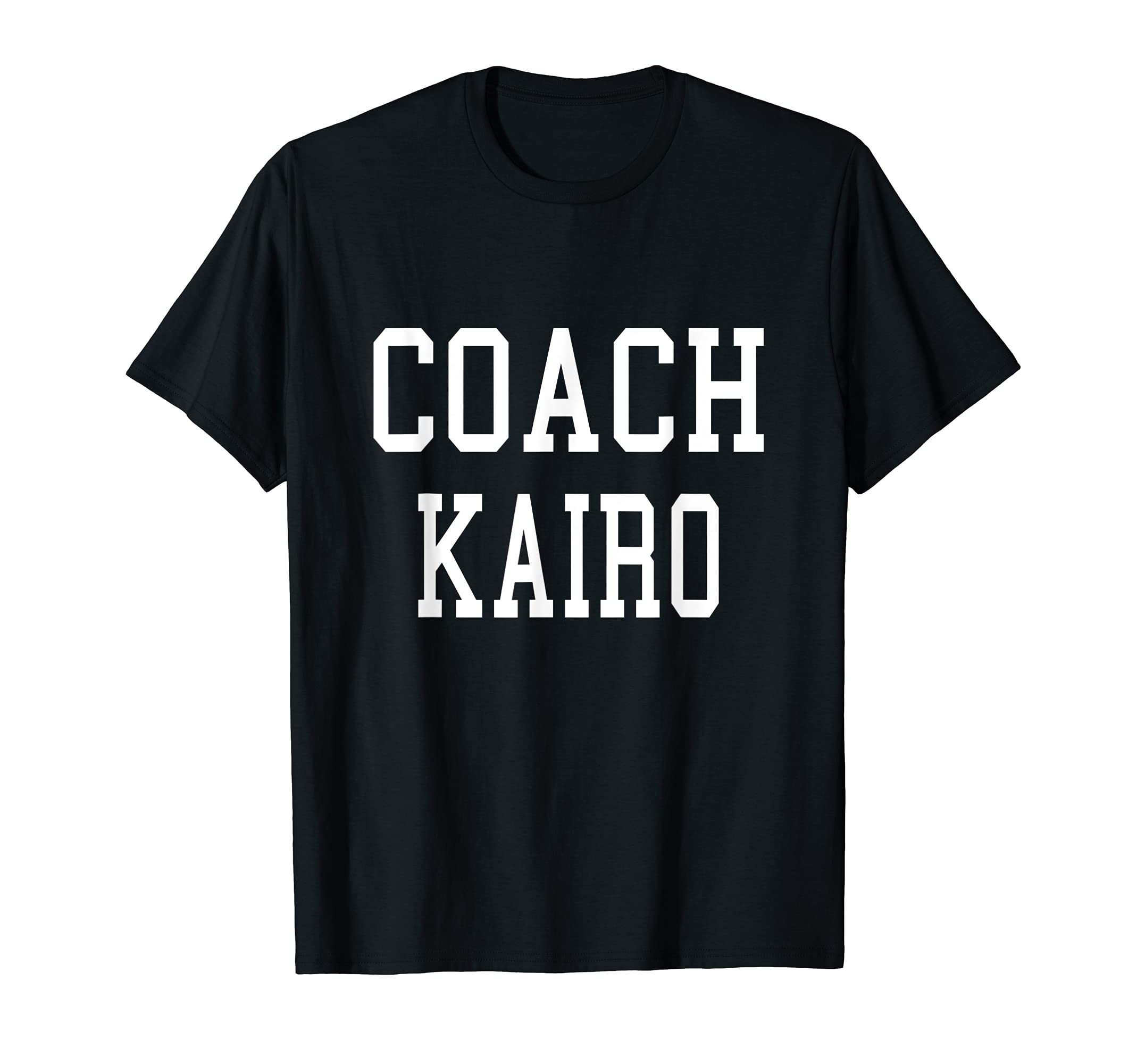 Coach Kairo Custom Football Soccer T-Shirt - Streetwear Style Men Women