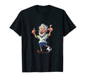 Soccer Grandpa Grandfather Soccer T-Shirt - Minimalist Print for Adults