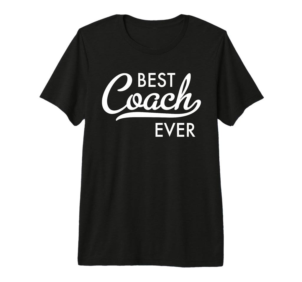Best Coach Ever Tri Blend T-Shirt - Aesthetic Graphic Men Women
