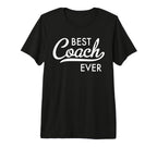 Best Coach Ever Tri Blend T-Shirt - Aesthetic Graphic Men Women