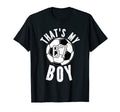 Thats My Jersey Number 67 Soccer Mom T-Shirt - Minimalist Print for Adults