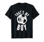 Thats My Jersey Number 67 Soccer Mom T-Shirt - Minimalist Print for Adults