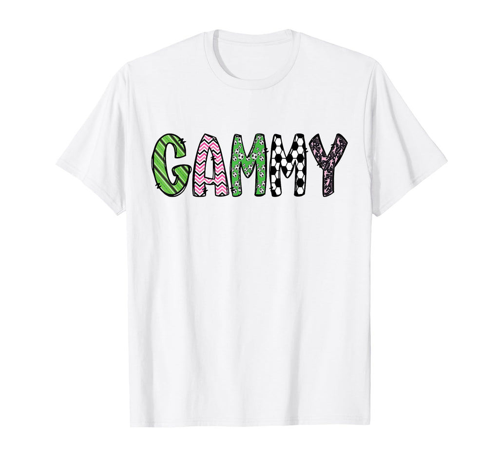 Soccer Gammy Funny Soccer Birthday T-Shirt - Unique Graphic Men Women