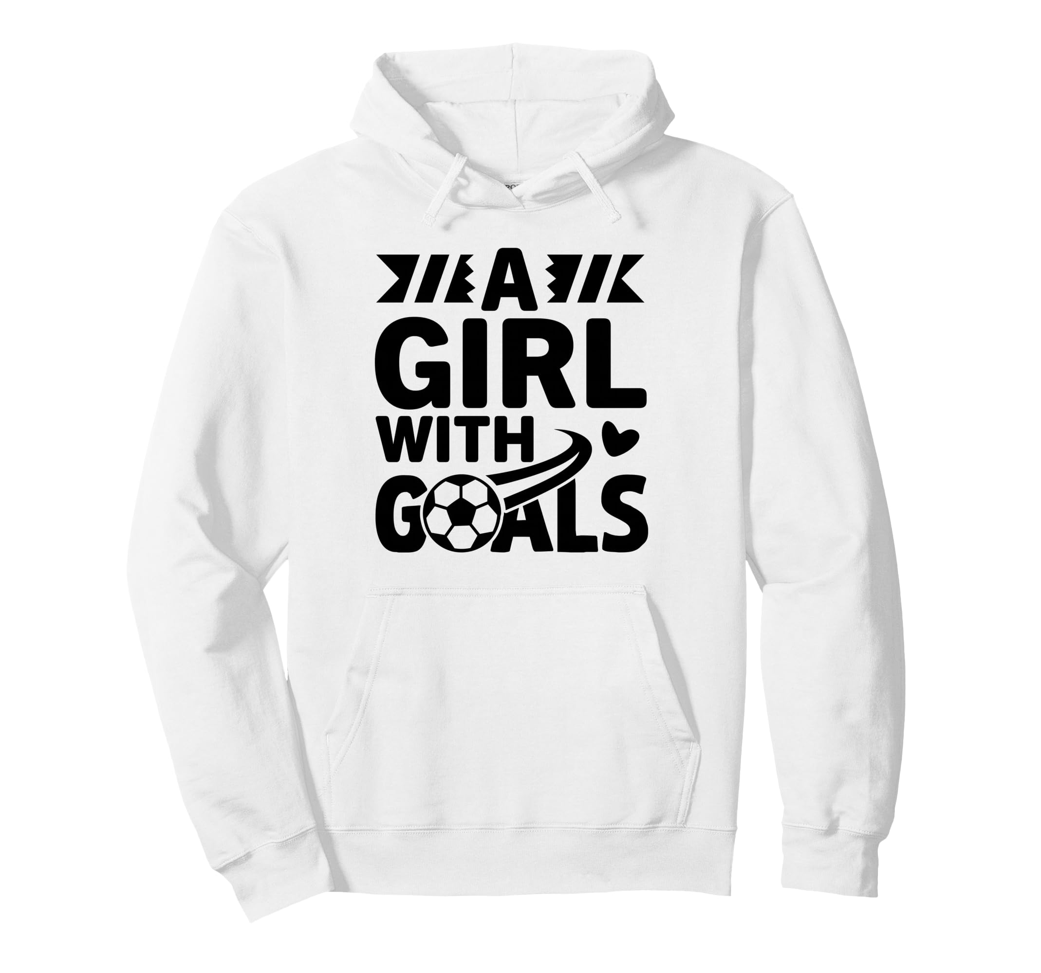 Goals Soccer Hoodie - Unique Graphic for Adults
